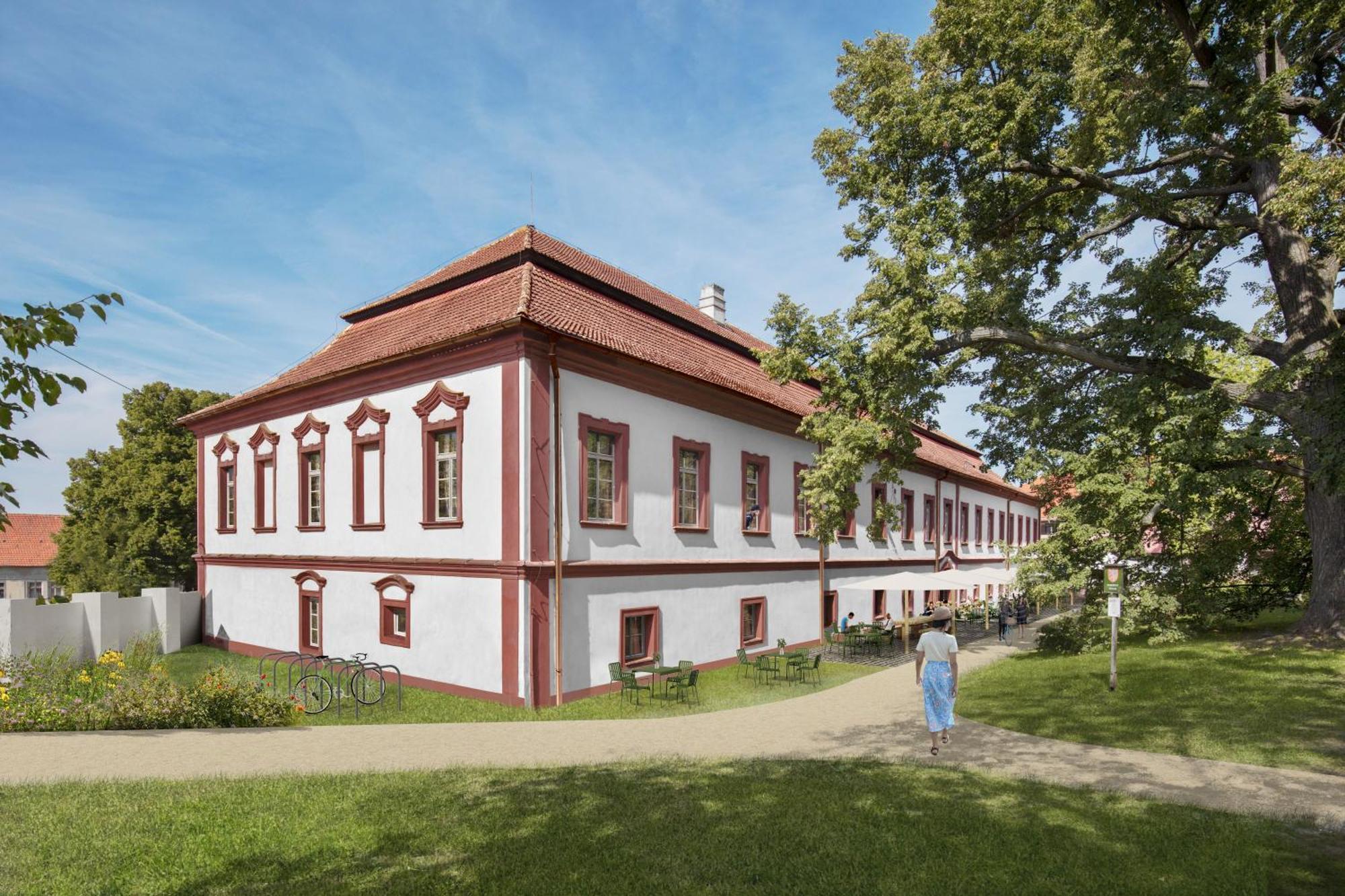 Zamek Naceradec Hotell Exteriör bild