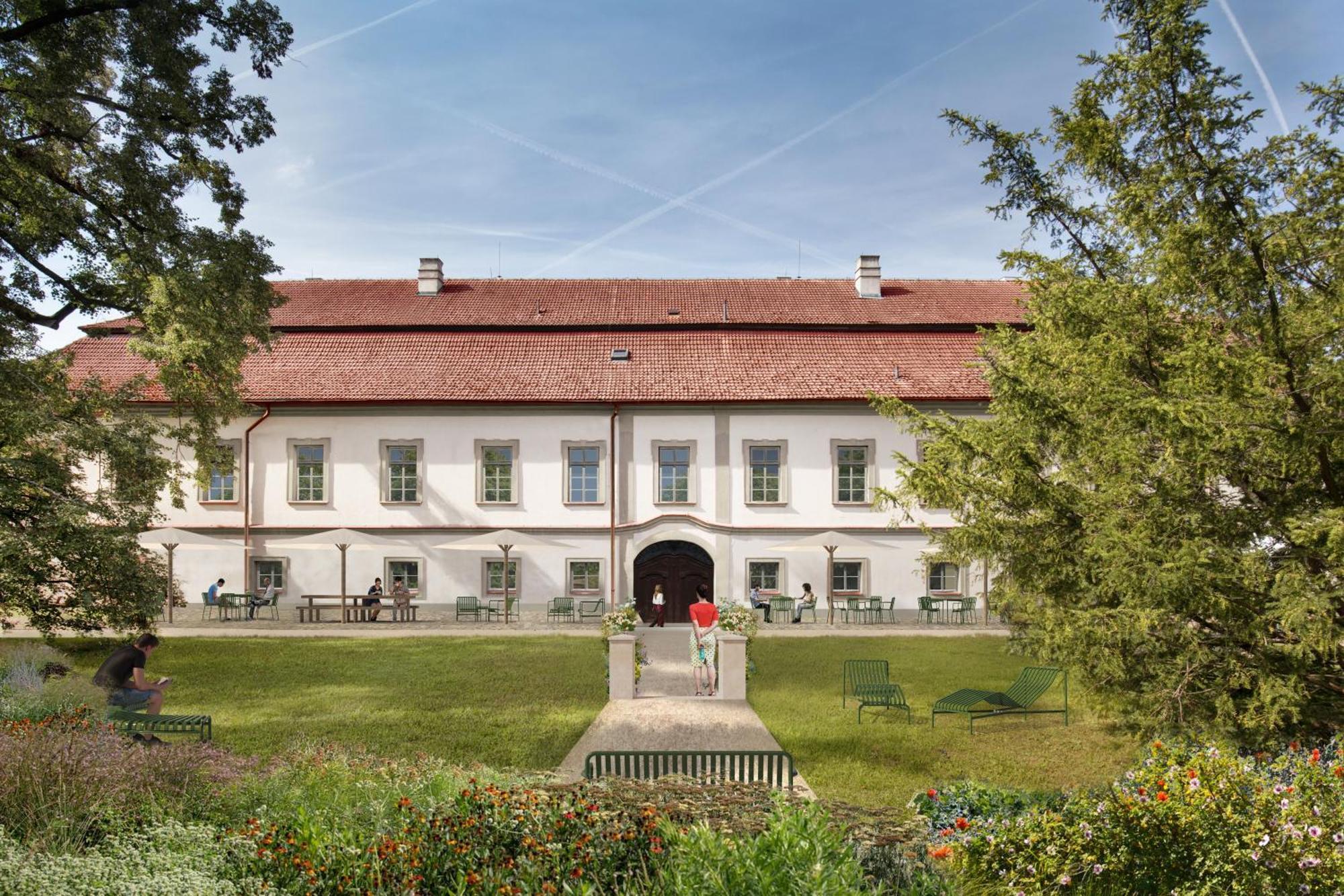 Zamek Naceradec Hotell Exteriör bild